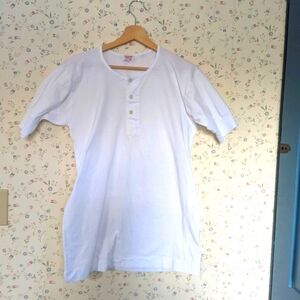 🤍 Tropical T Shirt 48 S Womens  Gathered Sleeves Embellished Hem